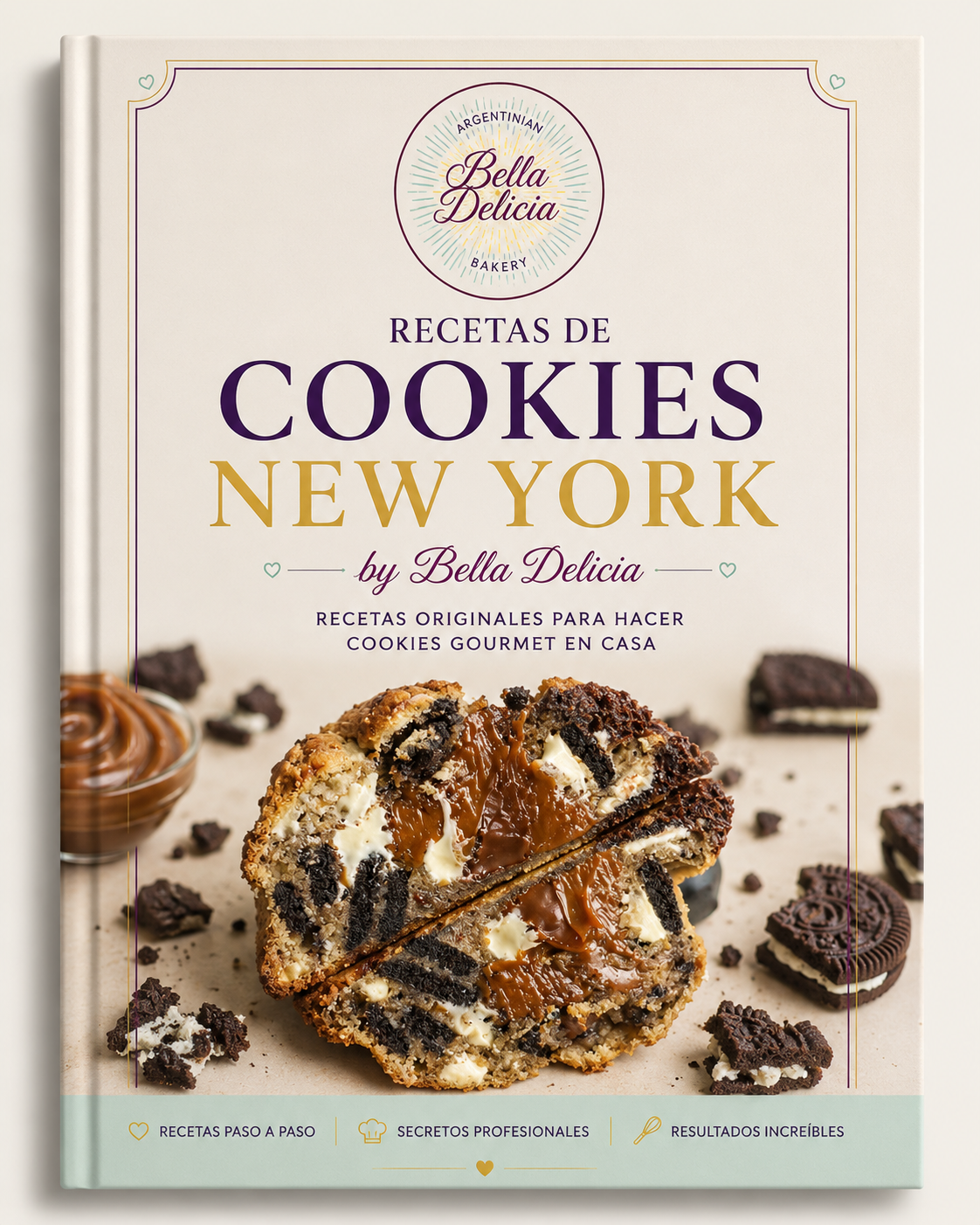 Receta Profesional Digital: Cookies New York 🍪✨